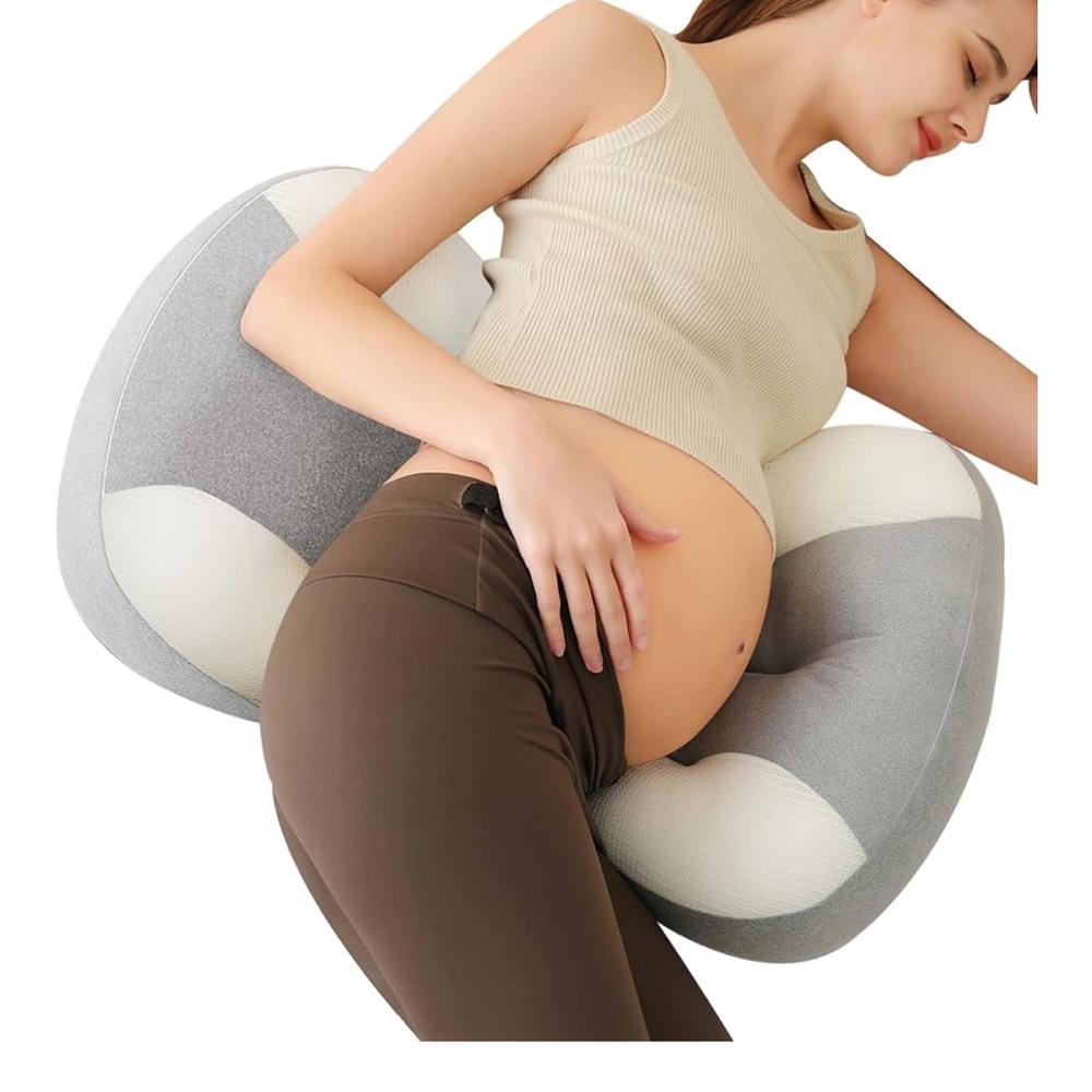 Grey, small Maternity pillow